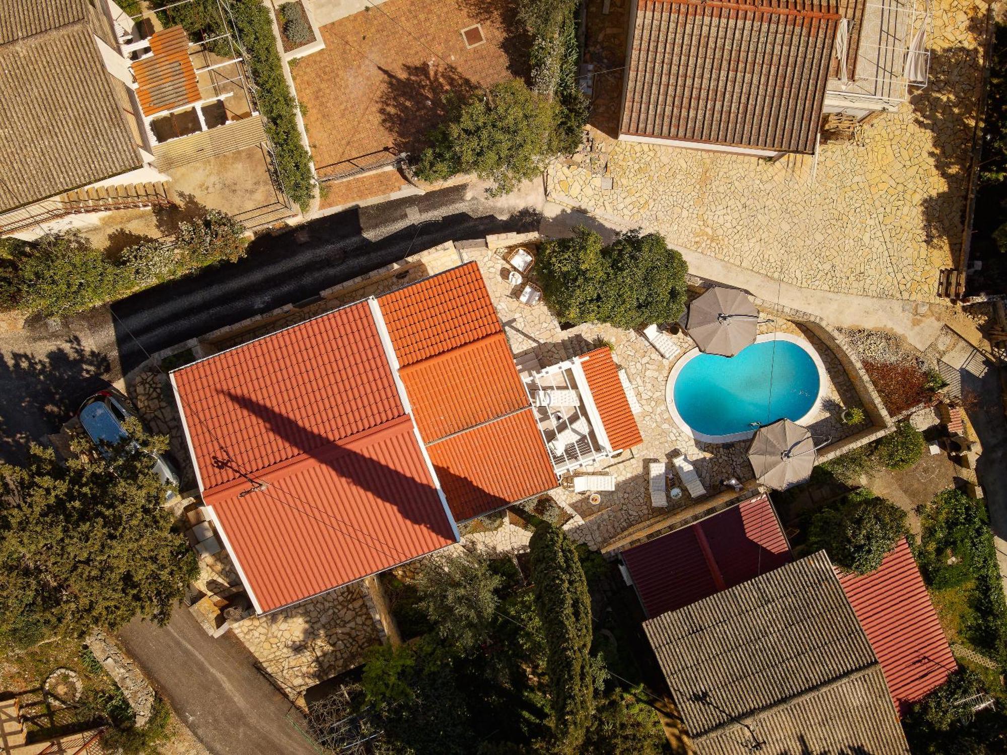 Villa Hvar With Pool Vrboska Exteriér fotografie
