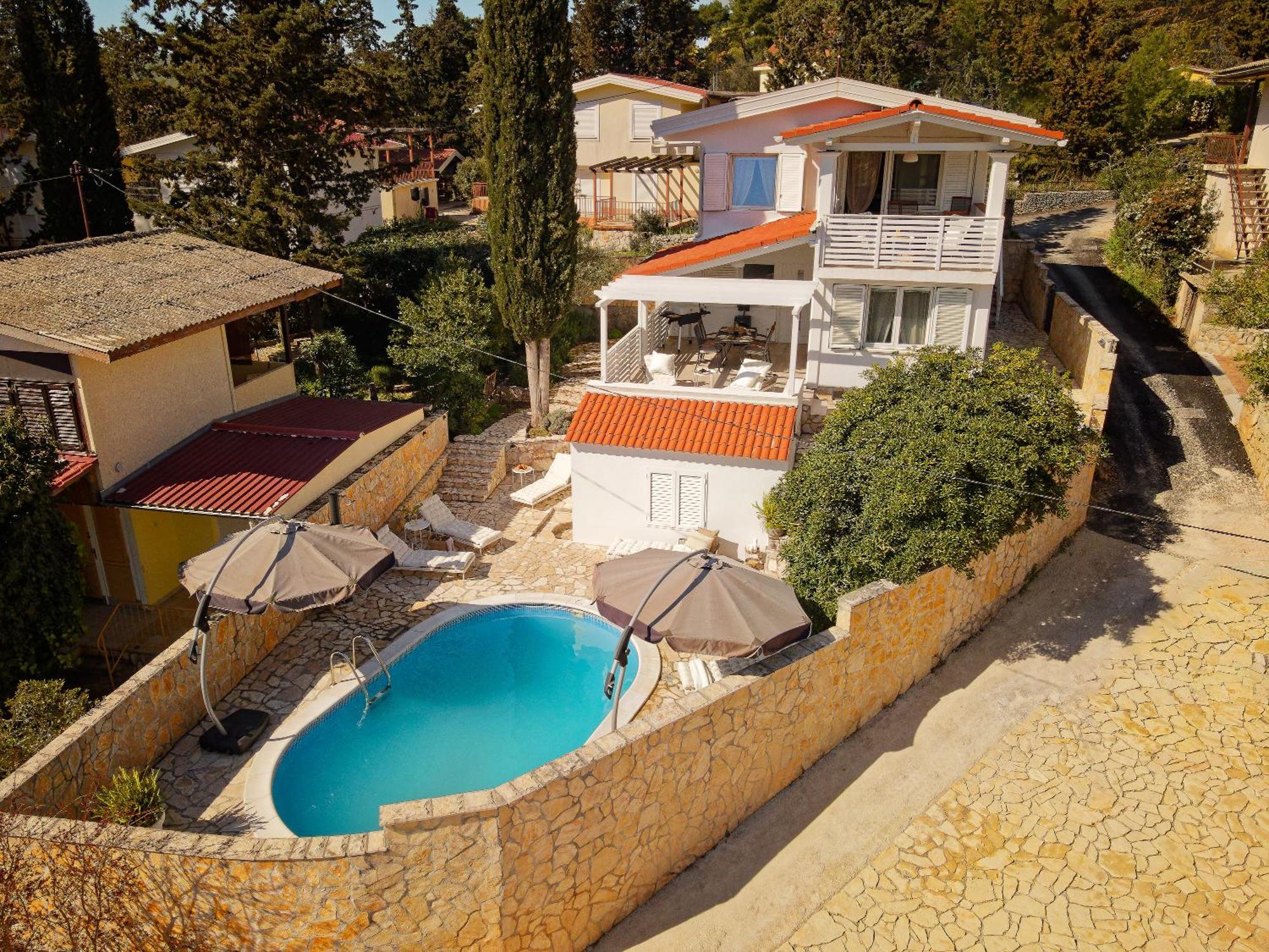 Villa Hvar With Pool Vrboska Exteriér fotografie